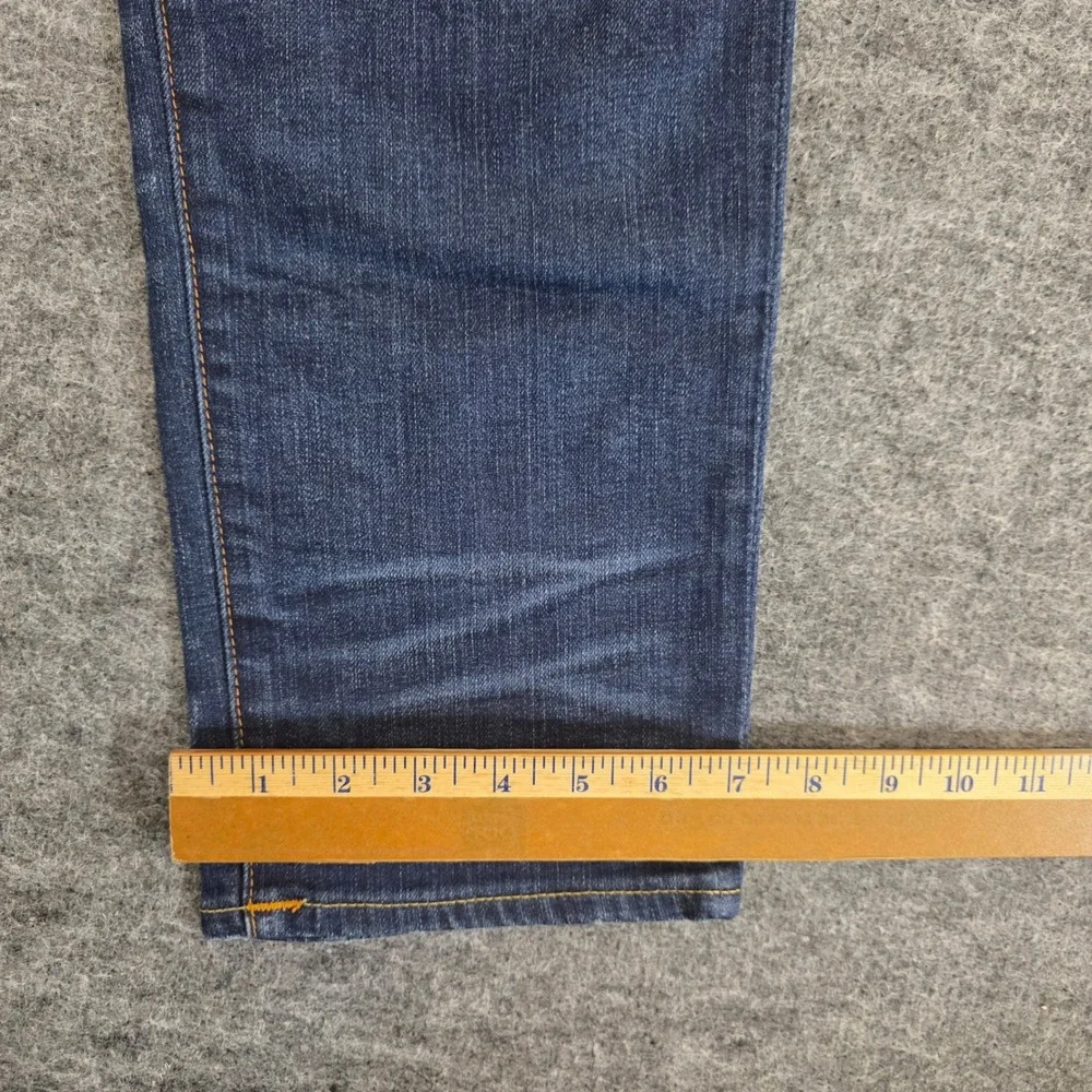 True‎ Religion Rocco Jeans Mens 36X33 Blue Denim Relaxed Skinny Button Fly USA